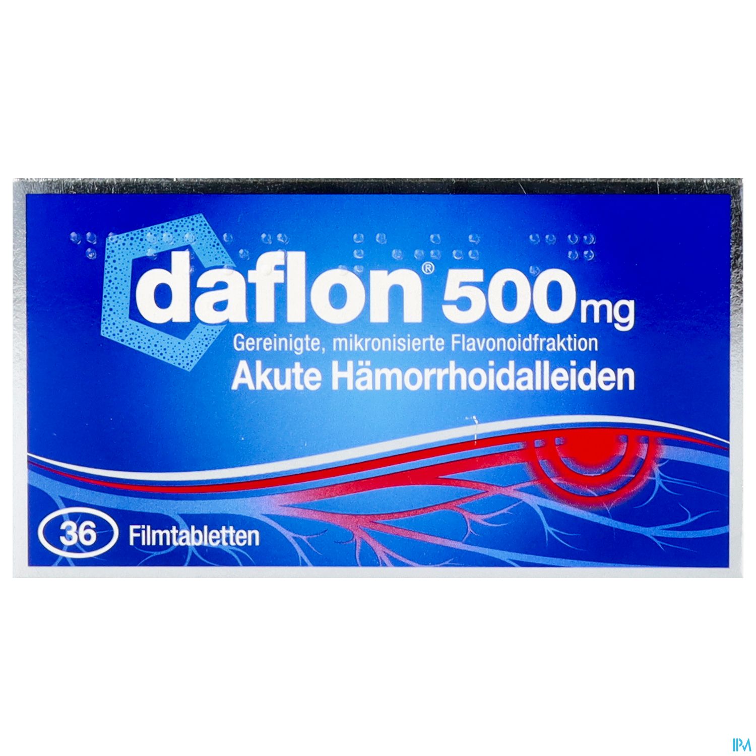 Daflon Filmtabl 500mg 36st