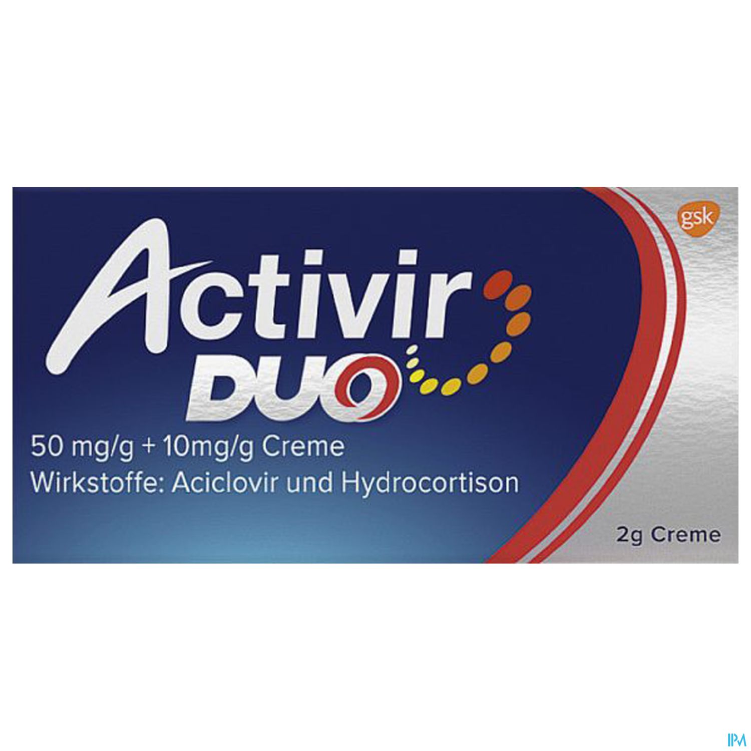 Activir Duo Creme 50mg/g +10mg/g 2g