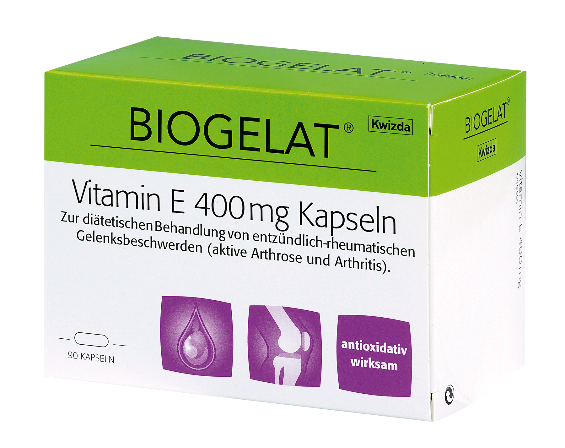 Biogelat Vitamin E 400 mg
