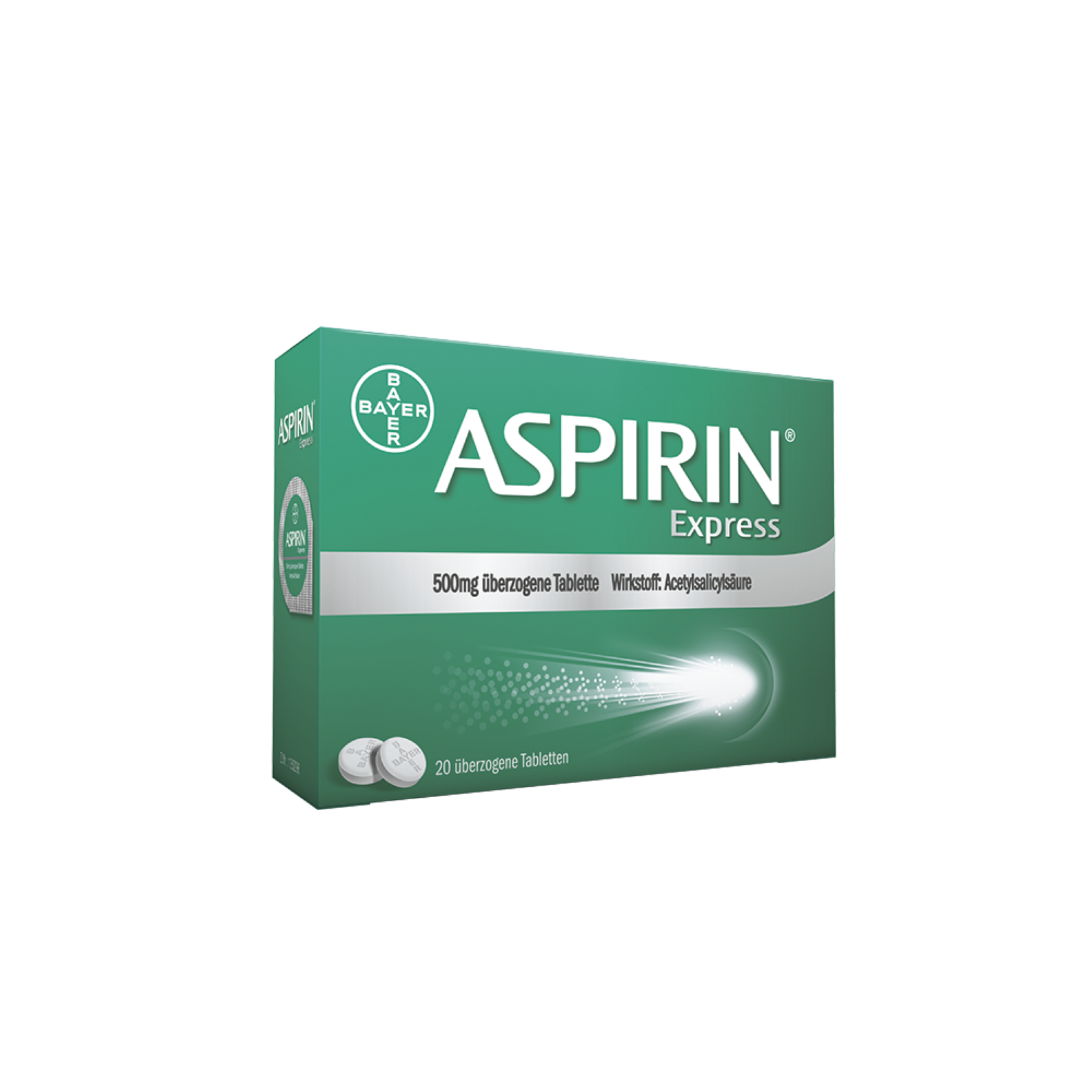 Aspirin® Express 500 mg überzogene Tablette