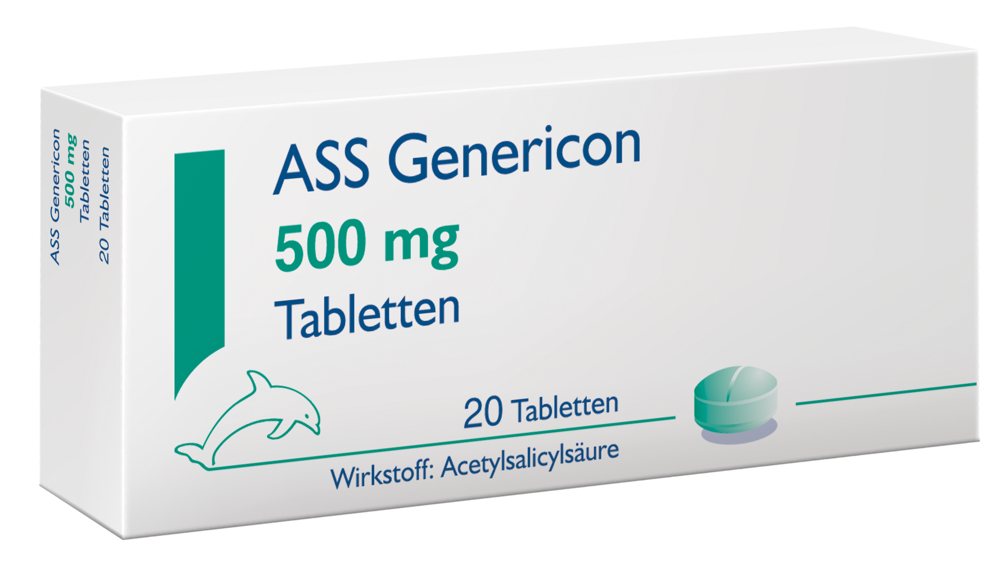 ASS Genericon® lindert Schmerzen und Fieber